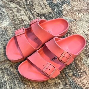 Birkenstock Coral Double-Strap Eva Sandals